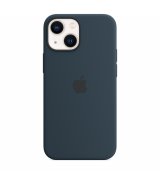 Чехол Apple iPhone 13 mini Silicone Case with MagSafe Abyss Blue (MM213)