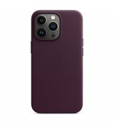 Чехол Apple iPhone 13 Pro Leather Case with MagSafe Dark Cherry (MM1A3)