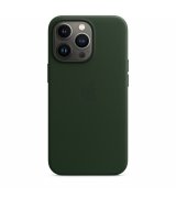 Чехол Apple iPhone 13 Pro Leather Case with MagSafe Sequoia Green (MM1G3)