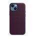 Чехол Apple iPhone 13 mini Leather Case with MagSafe Dark Cherry (MM0G3)