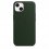 Чехол Apple iPhone 13 Leather Case with MagSafe Sequoia Green (MM173)