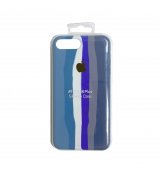 Чехол Rainbow Silicone Case для Apple iPhone 7 Plus/8 Plus Blue