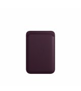 Чехол-бумажник Apple iPhone Leather Wallet with MagSafe Dark Cherry (MM0T3)