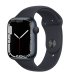 Apple Watch Series 7 45mm (GPS) Midnight Aluminum Case with Midnight Sport Band (MKN53)