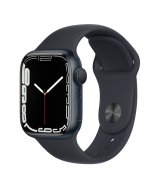 Apple Watch Series 7 41mm (GPS) Midnight Aluminum Case with Midnight Sport Band (MKMX3)