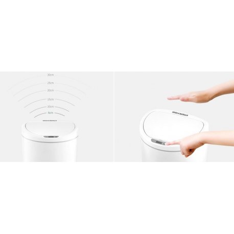 Відро для сміття Xiaomi Ninestars Smart Trash White (DZT-10-29S)