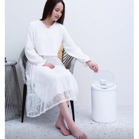 Мусорное ведро Xiaomi Ninestars Smart Trash White (DZT-10-29S)
