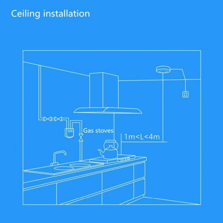 Пожарный датчик (дыма) Xiaomi Mi Honeywell Smoke Alarm Bluetooth (JTYJ ...