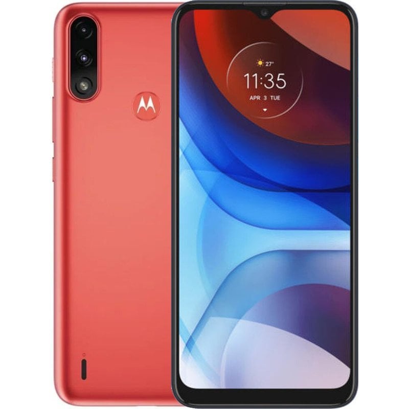 motorola e7 power 4 64gb coral red