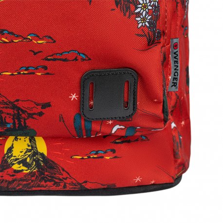 Рюкзак Wenger Crango 16" Rust Alps Print Red (610194)