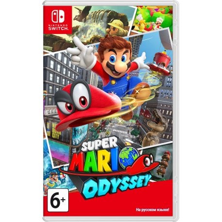 Гра Super Mario Odyssey (Nintendo Switch, rus мова)