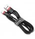 Кабель Baseus Cafule Cable USB Lightning 2A 3m Red/Black (CALKLF-R91)