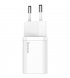 Мережевий зарядний пристрій Baseus Super Si Cuick Charger IC 30W EU White (CCSUP-J02)