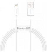 Кабель Baseus Superior Series USB Lightning 2.4A 1m White (CALYS-A02)