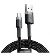 Кабель Baseus Cafule Cable USB to Type-C 3A 1m Black (CATKLF-BG1)