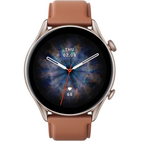 Смарт-годинник Xiaomi Amazfit GTR 3 Pro Brown Leather Global