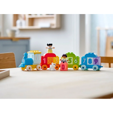 Конструктор LEGO DUPLO Поезд с цифрами - учимся считать (10954)