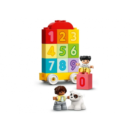 Конструктор LEGO DUPLO Поезд с цифрами - учимся считать (10954)