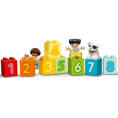 Конструктор LEGO DUPLO Поезд с цифрами - учимся считать (10954)