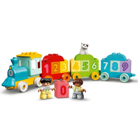 Конструктор LEGO DUPLO Поезд с цифрами - учимся считать (10954)