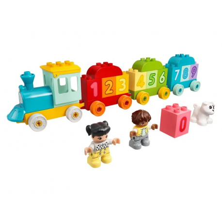 Конструктор LEGO DUPLO Поезд с цифрами - учимся считать (10954)