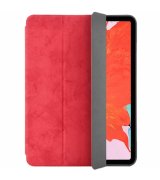 Чехол iPad Mini 6 Leather Case Comma with Pen Holder Midnight Red