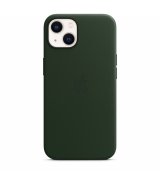Чехол Apple iPhone 13 Leather Case with MagSafe Sequoia Green (MM173ZE/A)