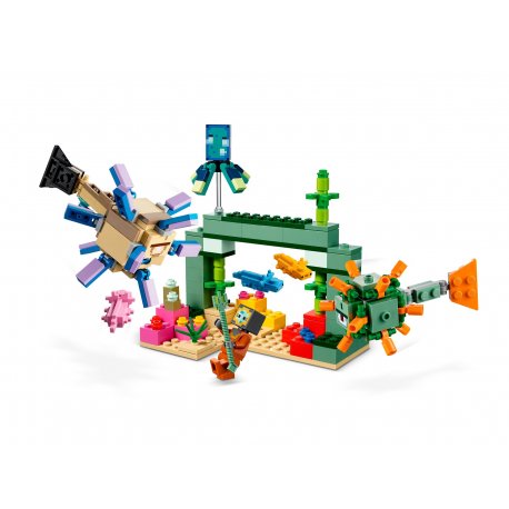 Конструктор LEGO Minecraft Битва со стражем (21180)