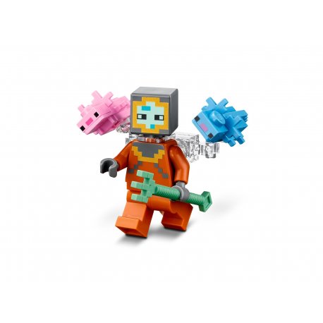 Конструктор LEGO Minecraft Битва со стражем (21180)