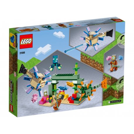 Конструктор LEGO Minecraft Битва со стражем (21180)