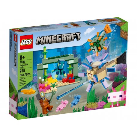 Конструктор LEGO Minecraft Битва со стражем (21180)
