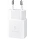 Сетевое зарядное устройство Samsung 15W Power Adapter (w C to C Cable) White (EP-T1510XWEGRU)(