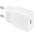 Сетевое зарядное устройство Samsung 15W Power Adapter (w C to C Cable) White (EP-T1510XWEGRU)(