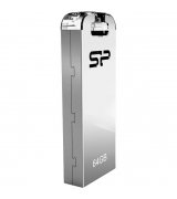 Флеш накопитель SiliconPower Touch T03 64Gb USB 2.0 Metallic Silver (SP064GBUF2T03V1F)