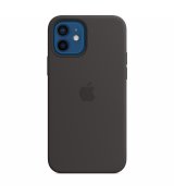 Чехол Apple iPhone 12/12 Pro Silicone Case with MagSafe Black (MHL73ZE/A)