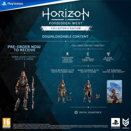 Гра Horizon Zero Dawn Forbidden West. Колекційне видання (PS4, PS5, Російська версія)
