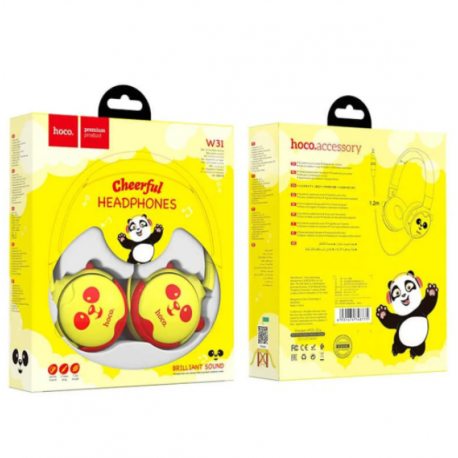 Навушники Hoco W31 Childrens Yellow