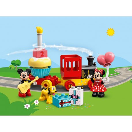Конструктор LEGO DUPLO Святковий поїзд Міккі та Мінні (10941)
