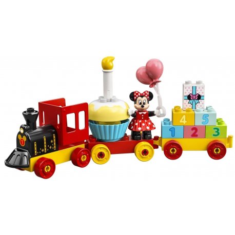 Конструктор LEGO DUPLO Святковий поїзд Міккі та Мінні (10941)