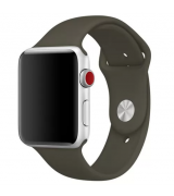 Спортивный ремешок для Apple Watch 38/40mm 2 pcs S Dark Olive