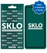 Защитное стекло SKLO 5D (full glue) для Apple iPhone 11 Pro/X/XS (5.8") Black