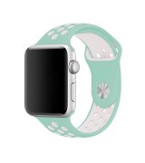 Спортивний ремінець Nike+ Sport Band для Apple Watch 42mm Turquoise/White
