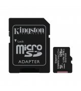 Карта памяти Kingston Canvas Select Plus 128GB Class 10 A1 R-100Mb/s + SD-адаптер (SDCS2/128GB)