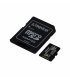 Карта пам'яті Kingston Canvas Select Plus 128GB Class 10 A1 R-100Mb/s + SD-адаптер (SDCS2/128GB)