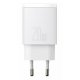 Мережевий зарядний пристрій Baseus Compact PD Charger Type-C + USB 20W White (CCXJ-B02)