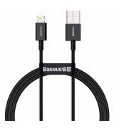 Кабель Baseus Superior Series Fast Charging Data Cable USB to Lightning 2.4A 1m Black (CALYS-A01)