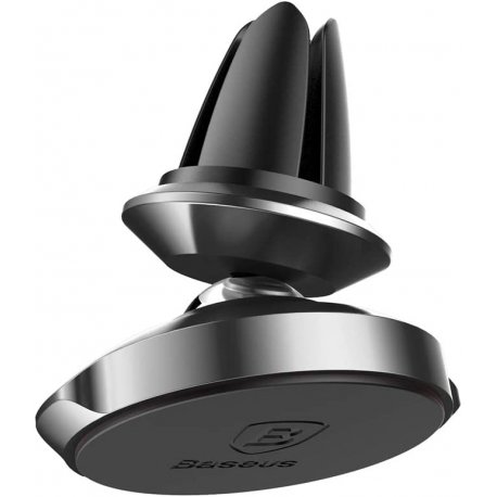 Автодержатель Baseus Small Ears Magnetic Air Outlet Type Black (SUER-A01)