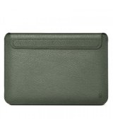 Чехол-конверт WIWU Case Skin Pro Geniunie Leather Sleeve для MacBook Pro 16 (2021) Green