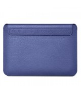 Чехол-конверт WIWU Case Skin Pro Geniunie Leather Sleeve для MacBook Pro 16 (2021) Blue