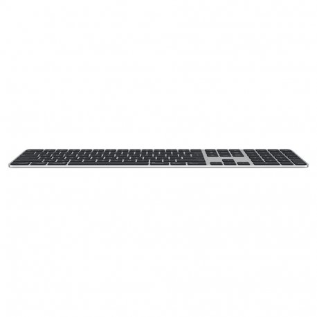 Клавиатура Apple Magic Keyboard with Touch ID and Numeric Keypad for Mac models with Apple silicon - Black Keys (MMMR3RS/A)